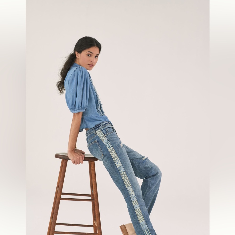 Pilcro Slim Boyfriend Jeans